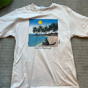 Lucky You Stay Hawaii Tee